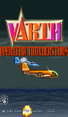 Varth: Operation Thunderstorm (World 920714) Title Screen